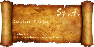 Szalai Anita névjegykártya